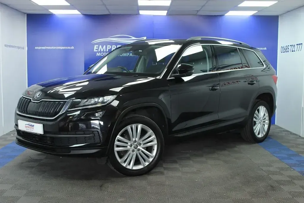 Used Skoda Kodiaq SE L 150 HP (110 kW) 2021 Black SUV
