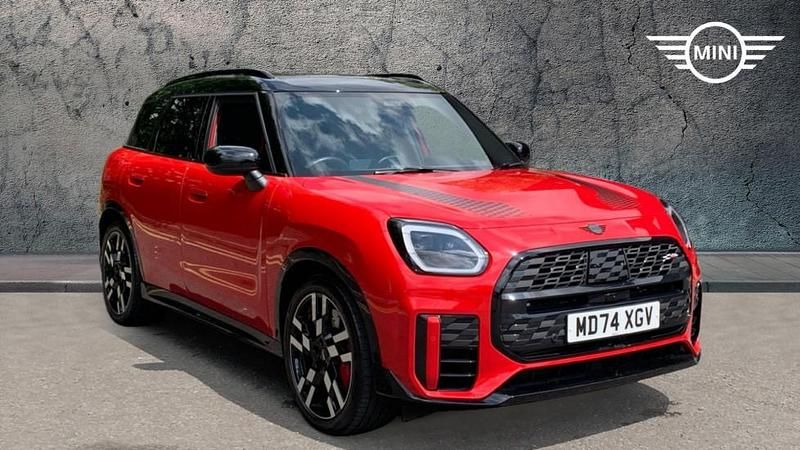 Red Used 2024 Mini John Cooper Works Countryman SUV | £37,990 (Fair price) - Image 1/4