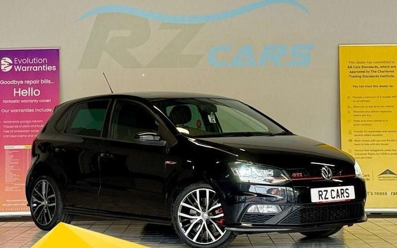 Black Used 2017 VW Polo GTI Hatchback | £8,495 (Good price) - Image 1/3