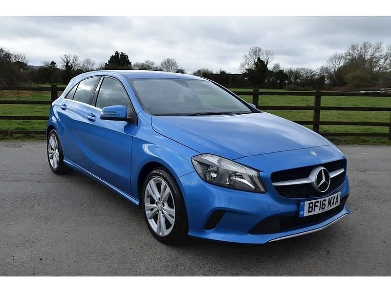 Blue Used 2016 Mercedes A180 Hatchback | £9,795 (Good price) - Image 1/3
