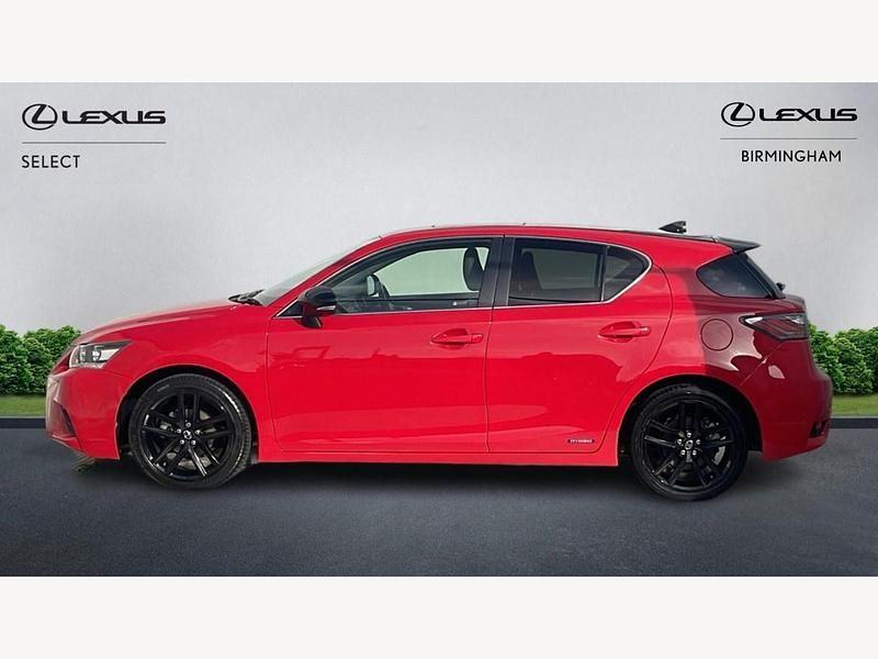 Used Lexus CT200h Sport Line 2017 Red/black Hatchback