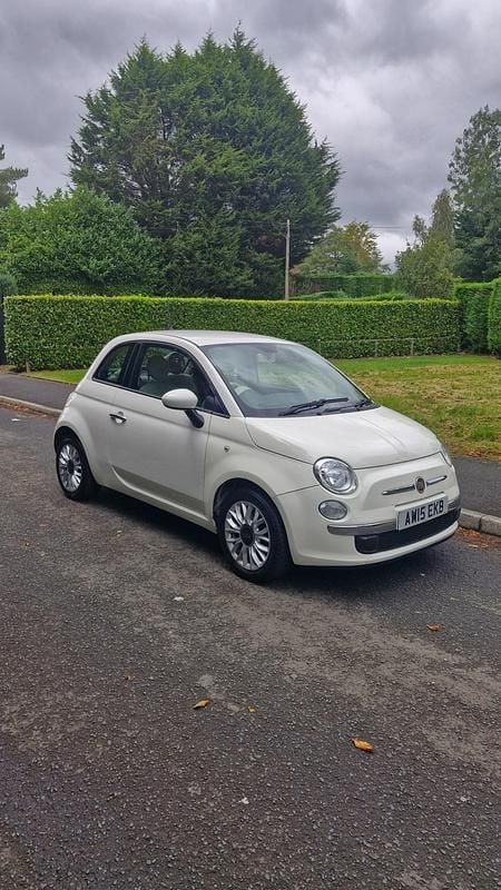 White Used 2015 Fiat 500 Pop Star Hatchback | £2,995 (Good price) - Image 1/4
