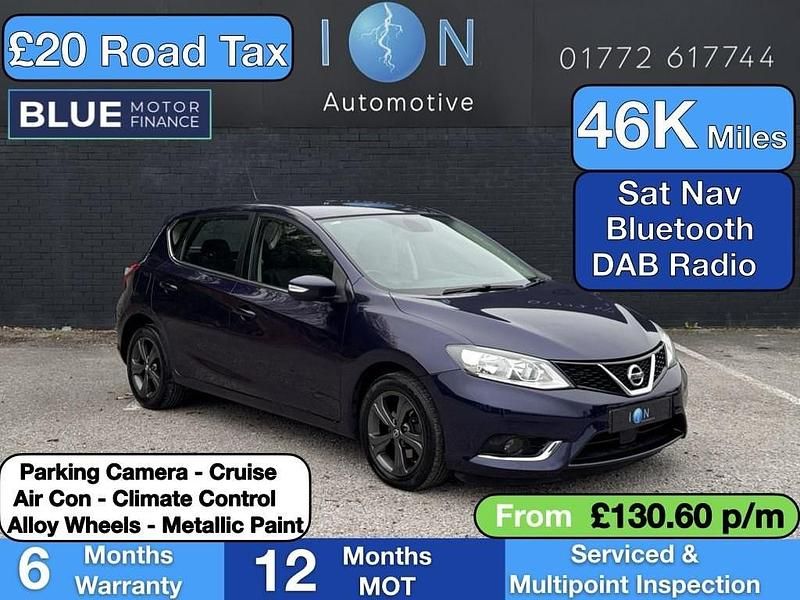 Blue Used 2016 Nissan Pulsar Acenta Hatchback | £6,495 (Fair price) - Image 1/4