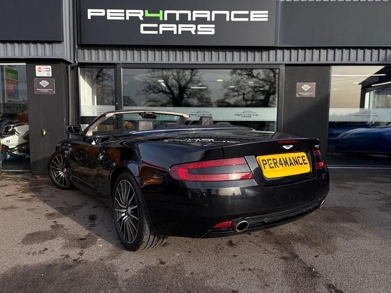 Used Aston Martin DB9 450 HP (330 kW) 2009 Black Cabriolet