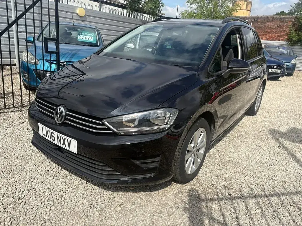 Used VW Golf Sportsvan SE 110 HP (80 kW) 2016 Black MPV