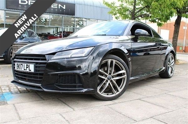 Black Used 2017 Audi TT Black Edition Coupe | £17,290 (Fair price) - Image 1/4