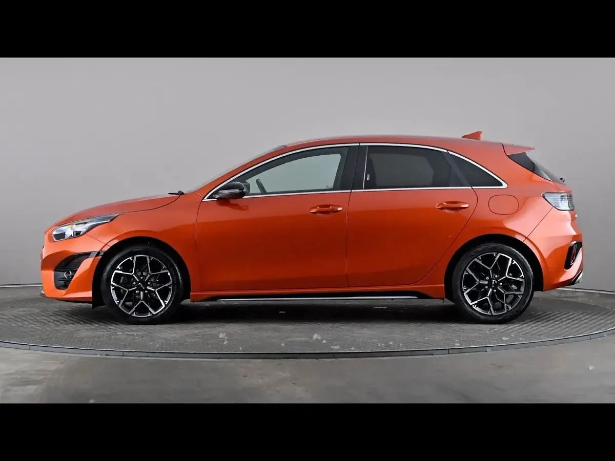 Used Kia Ceed GT-Line 2021 Orange Hatchback