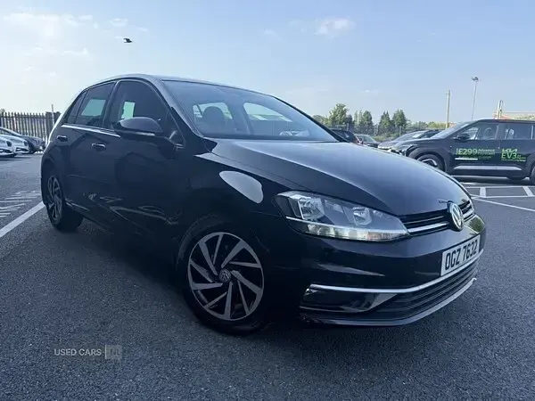 Used VW Golf VII Match 115 HP (84 kW) 2019 Black Hatchback