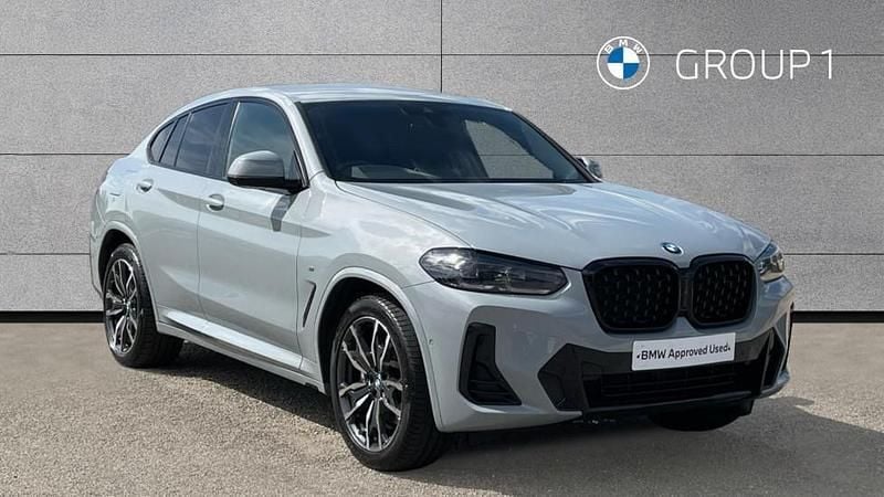 Grey Used 2022 BMW X4 M Sport SUV | £29,995 (Fair price) - Image 1/4