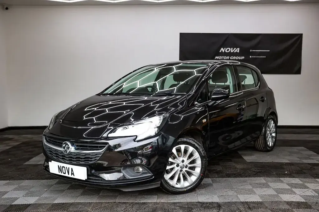Used Vauxhall Corsa 90 HP (66 kW) 2019 Black Hatchback