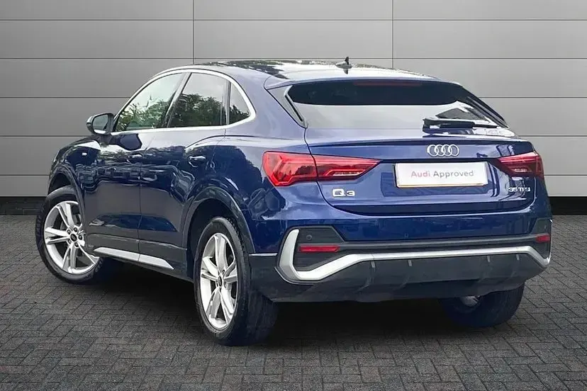 Used Audi Q3 Sportback S-Line 148 HP (108 kW) 2023 Navarra blue SUV