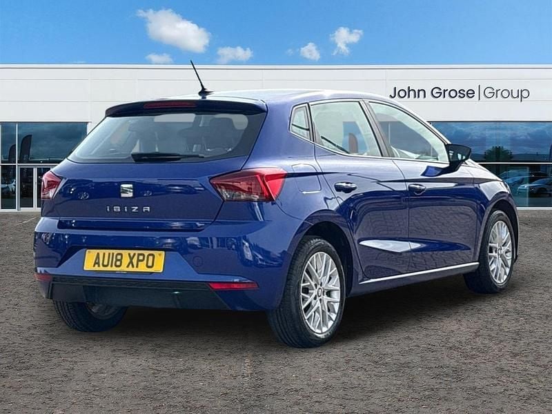 Used Seat Ibiza SE Technology 2018 Blue Hatchback