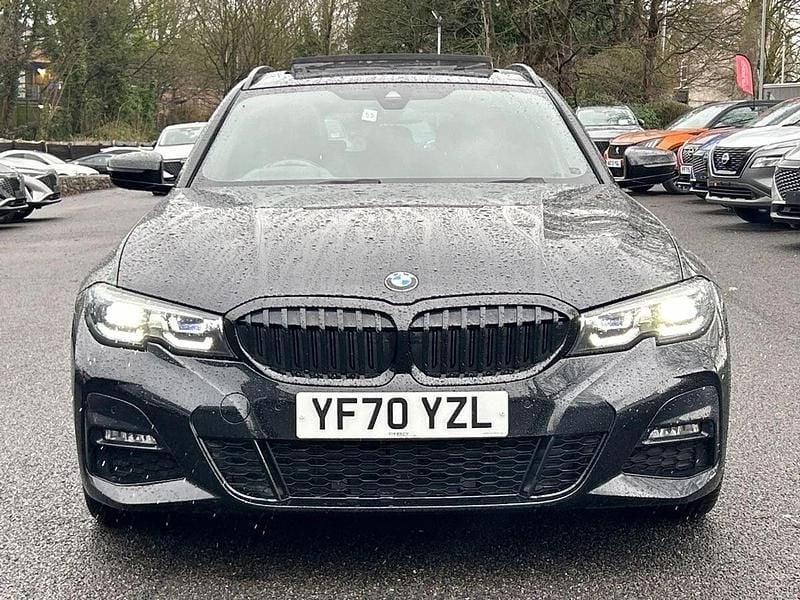 Used BMW 320 M Sport 190 HP (139 kW) 2021 Black Estate