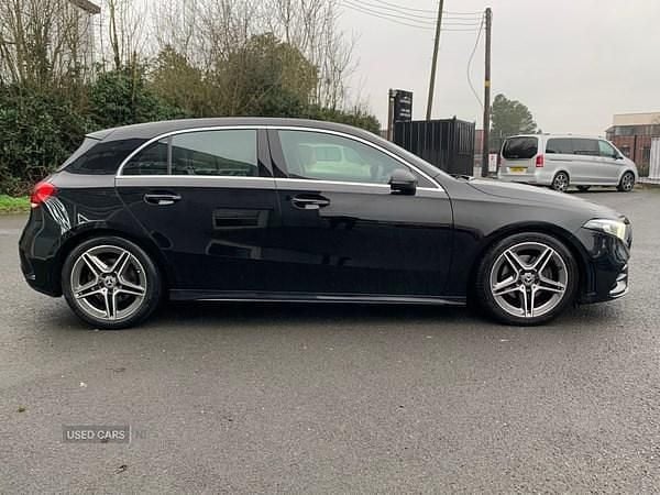 Used Mercedes A200 AMG line 2018 Black Hatchback