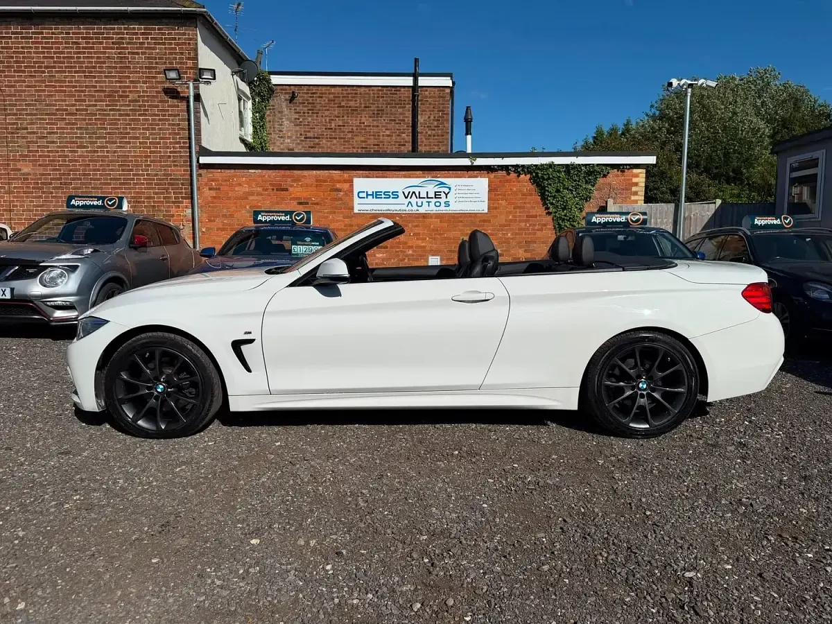 Used BMW 428 M Sport 245 HP (180 kW) 2016 White Cabriolet