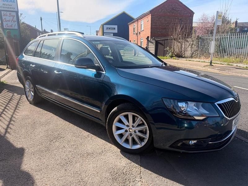 Used Skoda Superb GreenLine 2014 Blue Estate