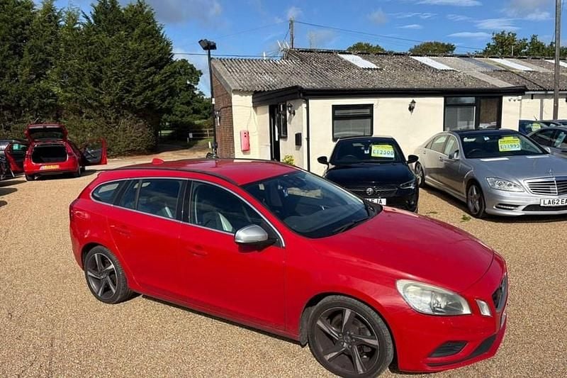 Red Used 2012 Volvo V60 R-Design Estate | £3,695 (Fair price) - Image 1/1