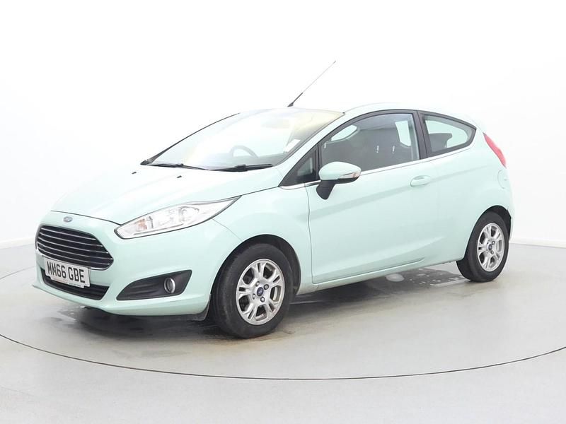 Used Ford Fiesta Zetec 2017 Green Hatchback