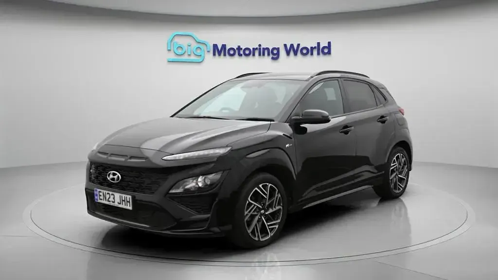 Used Hyundai Kona N Line 120 HP (88 kW) 2023 Black SUV