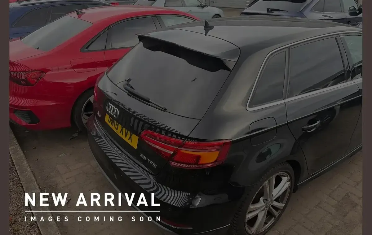 Used Audi A3 S-Line 147 HP (108 kW) 2019 Black Sedan