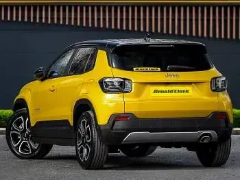 New Jeep Avenger Summit 100 HP (73 kW) 2026 Bicolour metallic  sun yellow with volcano roof SUV