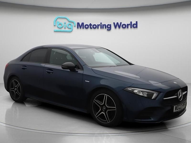 Blue Used 2022 Mercedes A180 Executive Sedan | £19,400 (Fair price) - Image 1/4