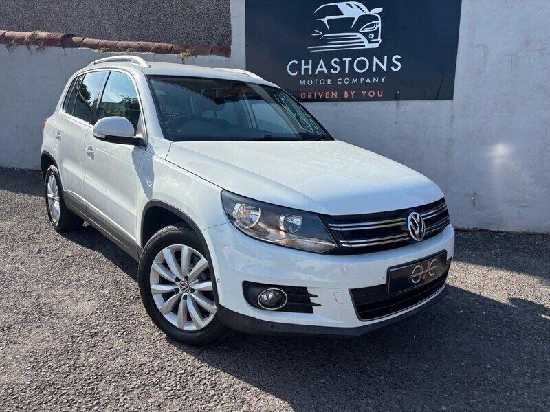 White Used 2014 VW Tiguan Match SUV | £7,999 (Fair price) - Image 1/4