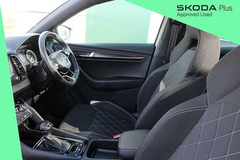 Used Skoda Karoq SportLine 150 HP (110 kW) 2022 Meteor grey SUV