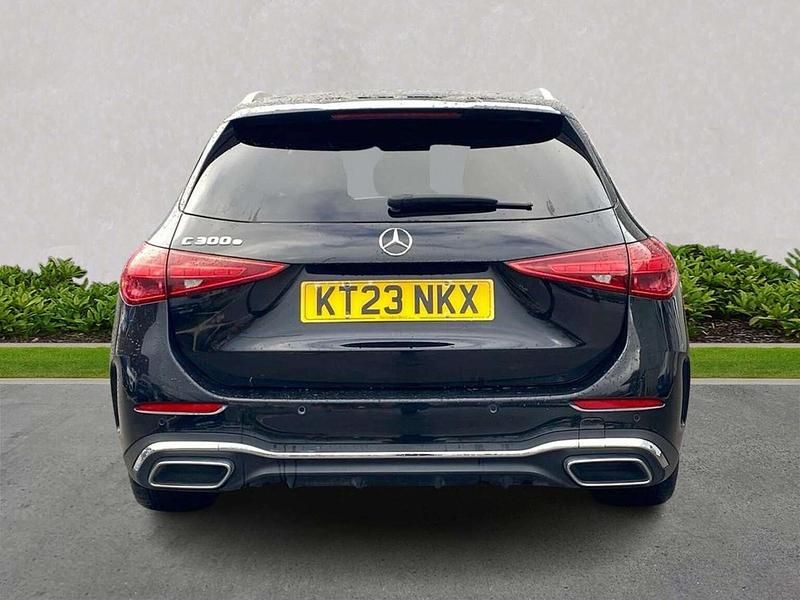 Used Mercedes C300e AMG Line Premium Plus 2023 Black Estate