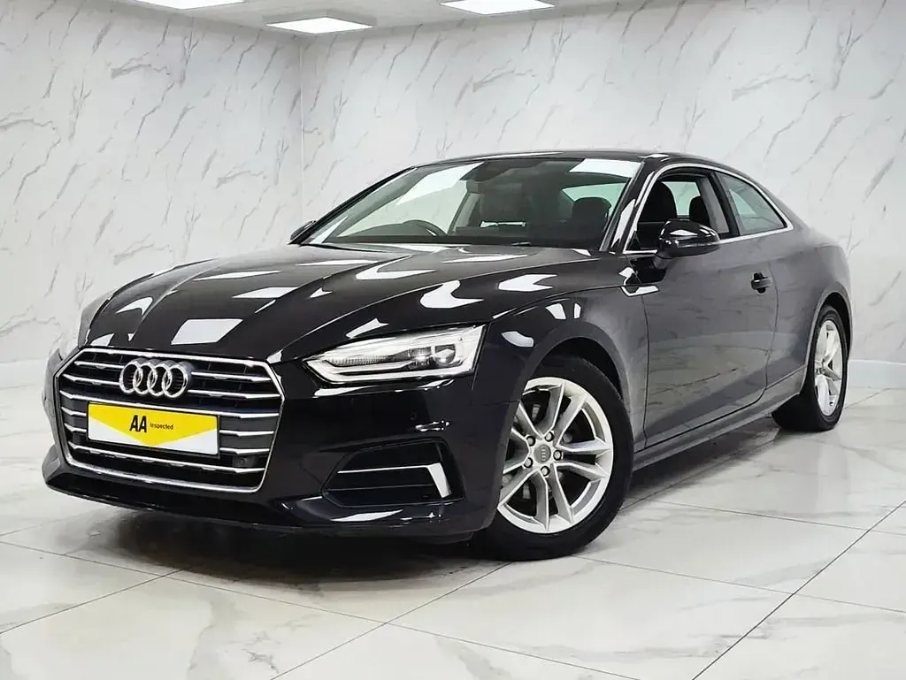 Begagnad Audi A5 Sport 150 HK (110 kW) 2018 Svart Sportkupé