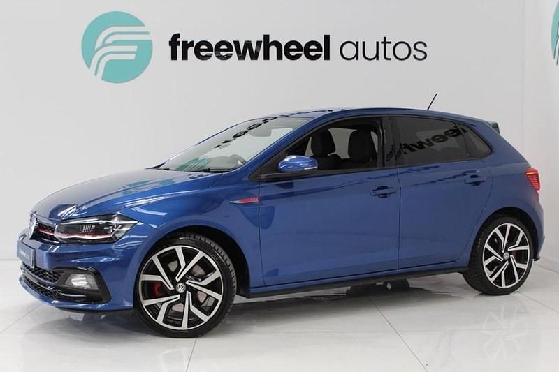 Used VW Polo GTI 200 HP (147 kW) 2020 Blue Hatchback