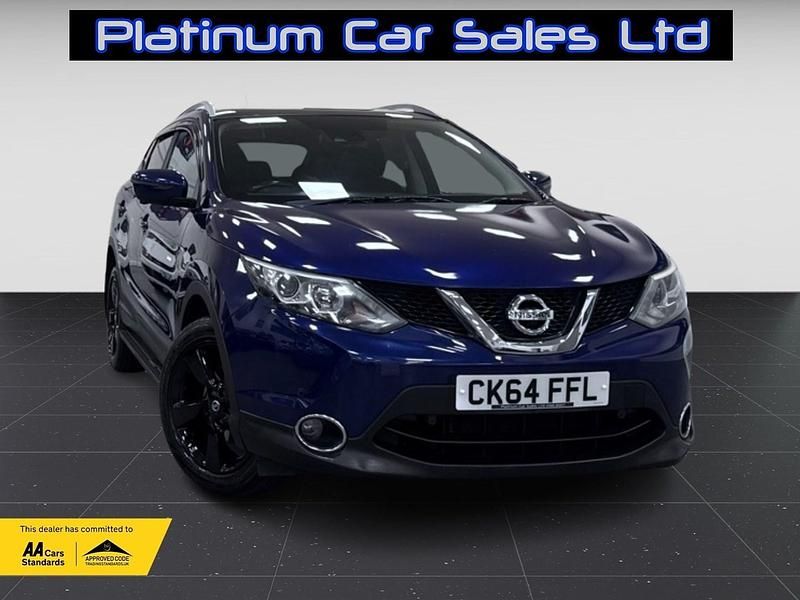 Used Nissan Qashqai N-TEC 2014 Blue SUV