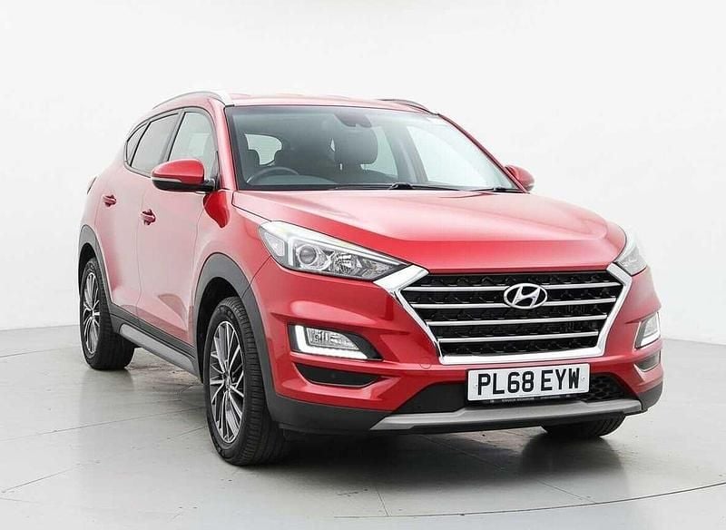 Used Hyundai Tucson Premium 177 HP (130 kW) 2019 Red SUV