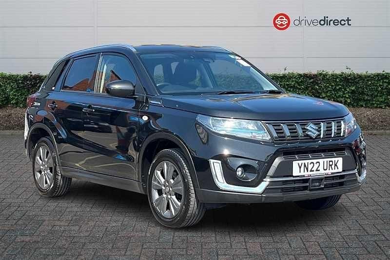 Black Used 2022 Suzuki Vitara SZ-T SUV | £11,195 (Super price) - Image 1/4