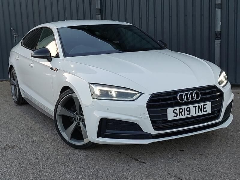White Used 2019 Audi A5 Black Edition Hatchback | £19,298 (Expensive) - Image 1/4