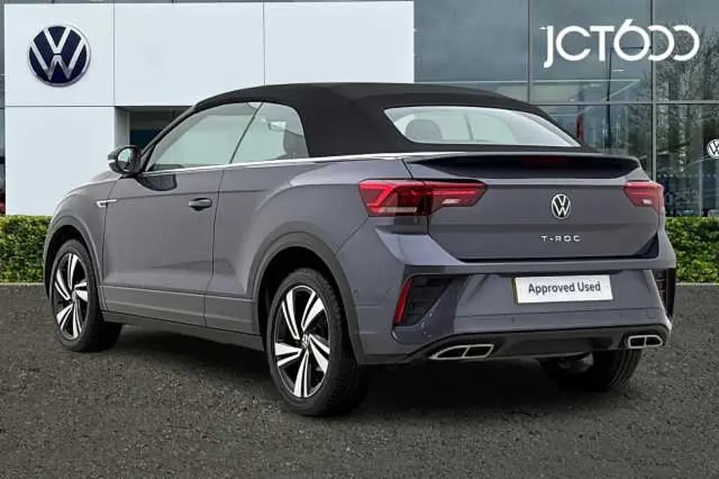 Used VW T-Roc Cabriolet R-line 150 HP (110 kW) 2025 Grey Cabriolet