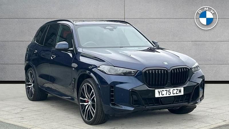 New BMW X5 M Sport 482 HP (354 kW) 2025 Blue SUV