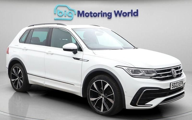 Used VW Tiguan R-line 150 HP (110 kW) 2023 White SUV
