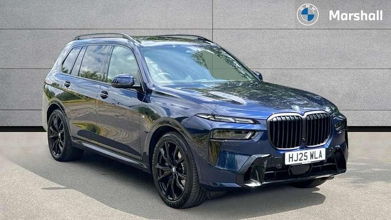Blue Used 2025 BMW X7 M Sport SUV | £78,991 (Fair price) - Image 1/4