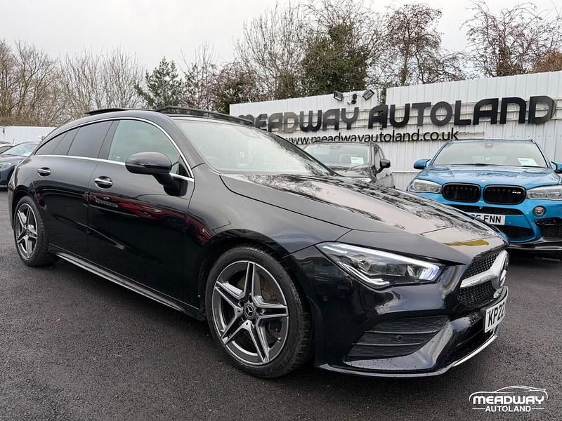 Used Mercedes CLA250 Shooting Brake AMG line 2022 Black Estate