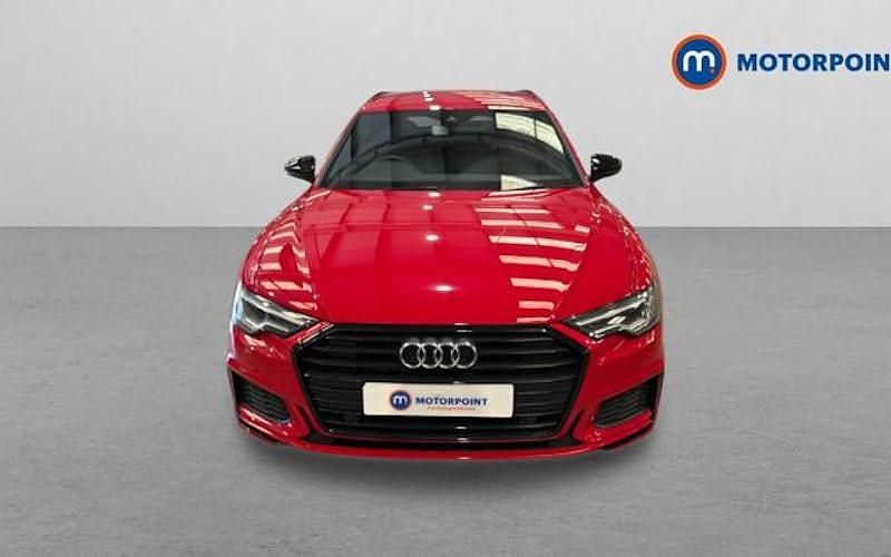 Used Audi A6 Black Edition 204 HP (150 kW) 2021 Red Estate