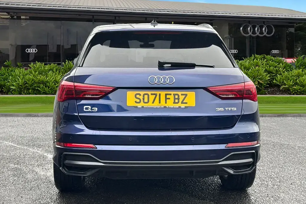 Used Audi Q3 S-Line 150 HP (110 kW) 2021 Blue SUV
