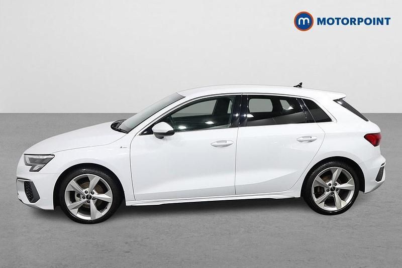 Used Audi A3 S-Line 2023 White Hatchback