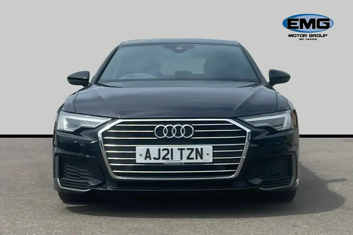 Used Audi A6 S-Line 204 HP (150 kW) 2021 Black Sedan