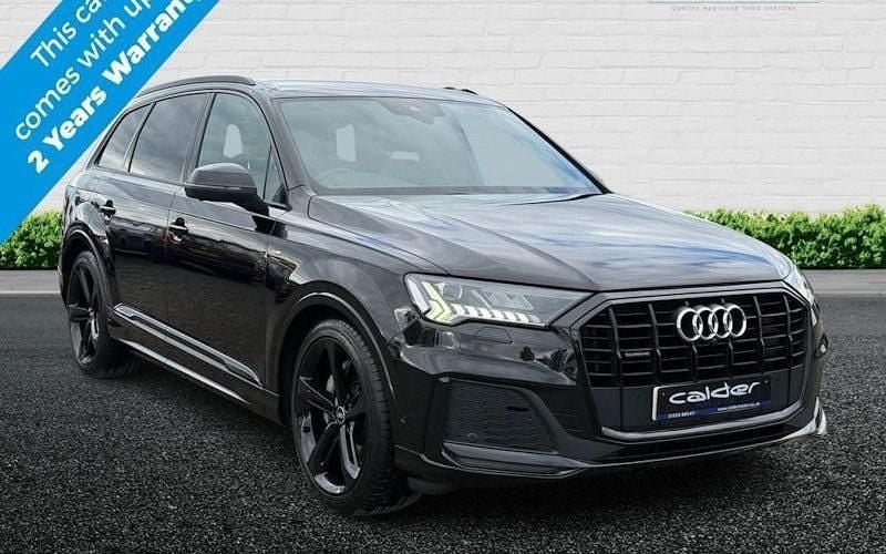 Used 2023 Audi Q7 Black Edition SUV | £37,750 (Good price) - Image 1/4