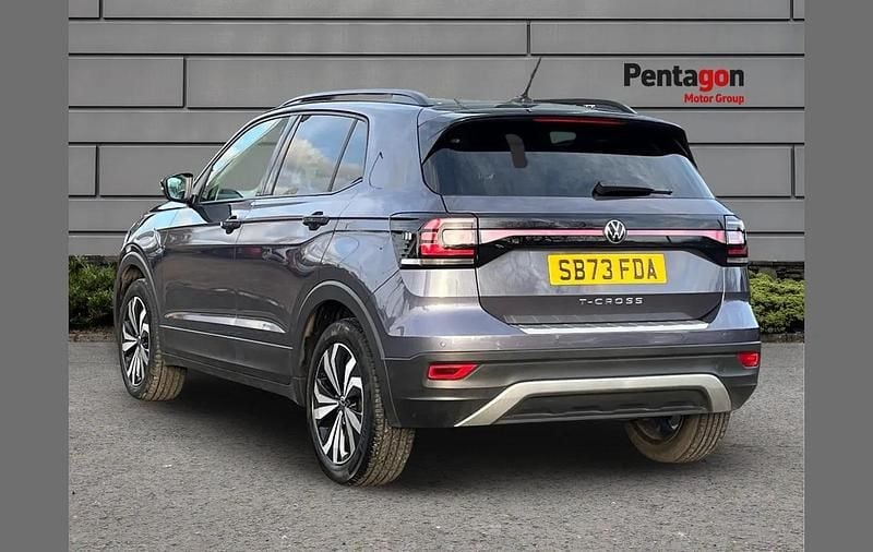 Used VW T-Cross Black Edition 108 HP (79 kW) 2024 Grey SUV