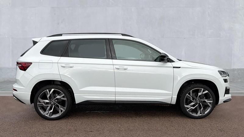 Used Skoda Karoq SportLine 150 HP (110 kW) 2025 Moon white SUV
