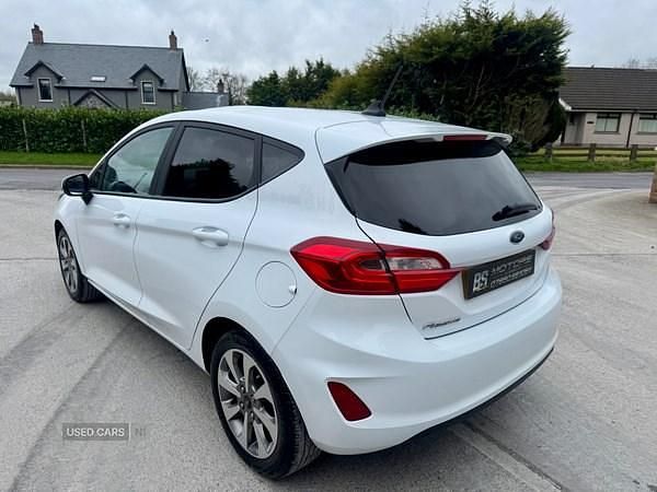 Used Ford Fiesta Trend 2020 White Hatchback