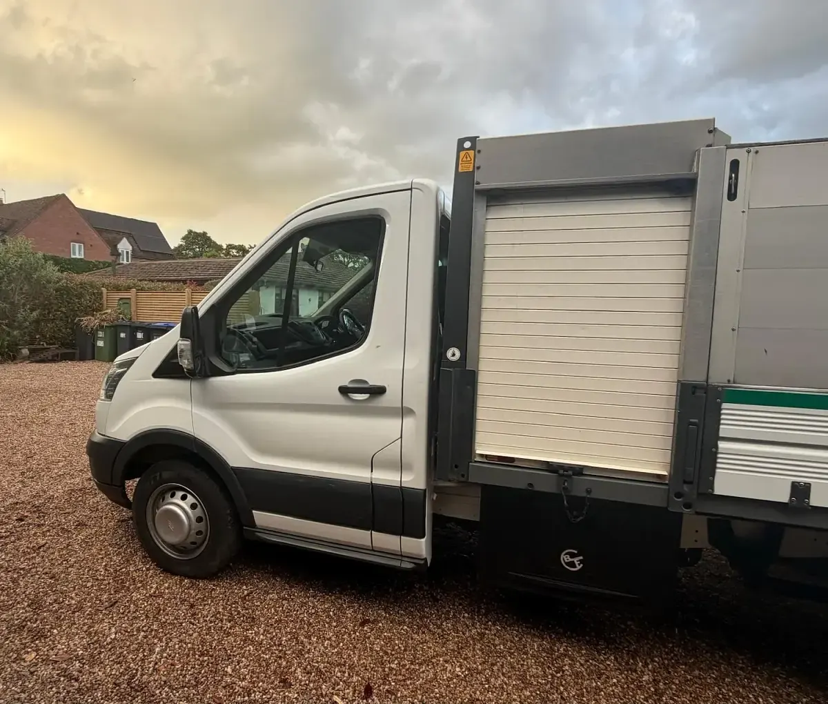 Used Ford Transit 125 HP (91 kW) 2015 White Cabriolet