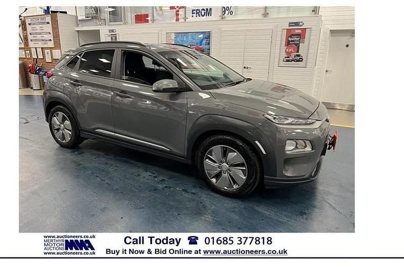 Grey Used 2021 Hyundai Kona Premium SUV | £10,531 (Good price) - Image 1/1